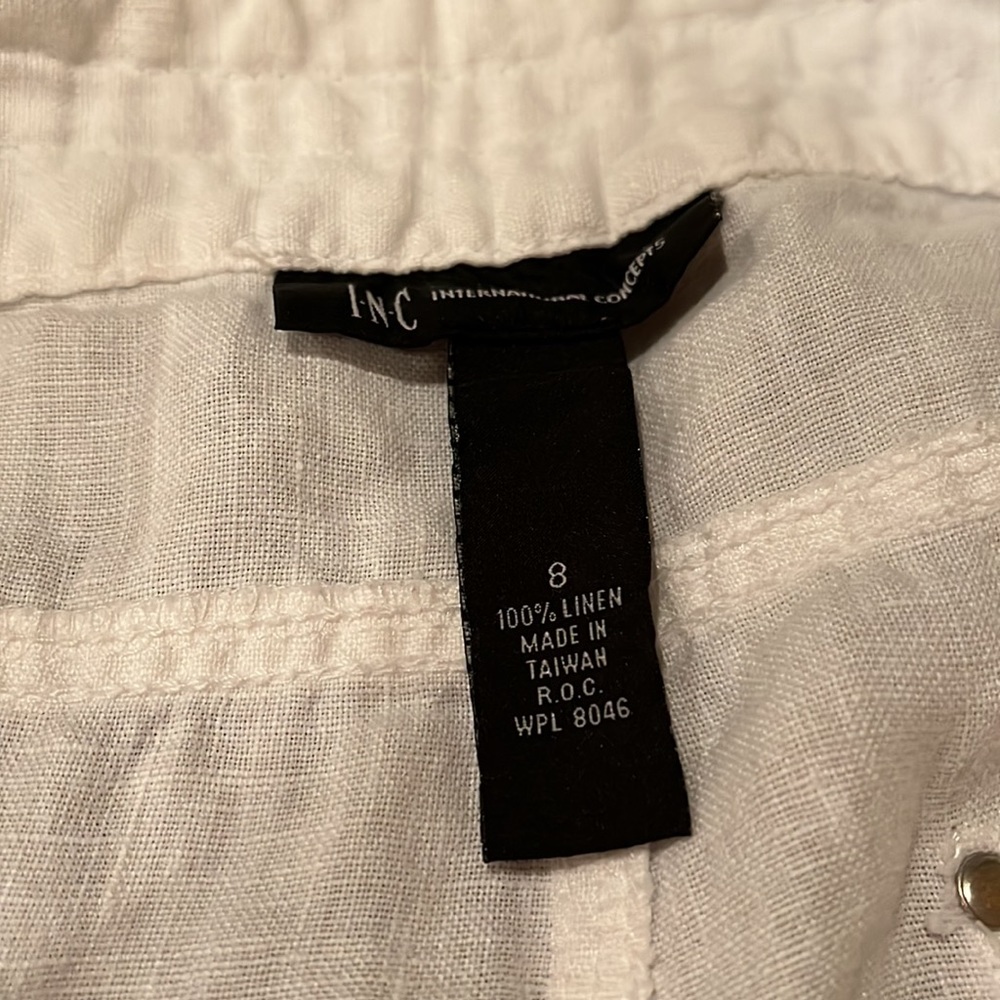 Ink International Concepts 100% linen pants - Picture 4 of 7
